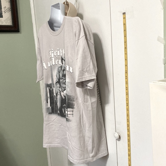 KEITH ANDERSON Light Gray Tour Country Music Band Tshirt Mens Large - Picture 6 of 10